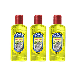 Combo 3 Limpadores Coala Citronela 120 ml