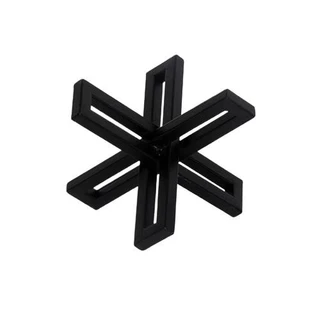 Escultura Enfeite Decorativo Sheshi Preto 14X14X14 MT em Oferta na Shopee