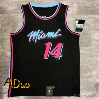Hot pressed Camisa De Basquete Masculina Regata #14 Tyler Herro 2019 city edition Jerseys