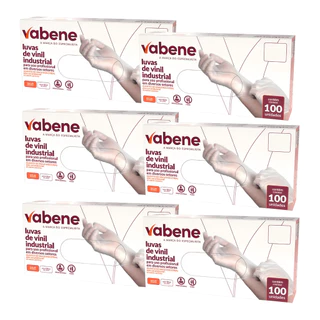 Luva de Vinil Vabene 600 Unidades – Caixa com Vários Tamanhos em Oferta na Shopee