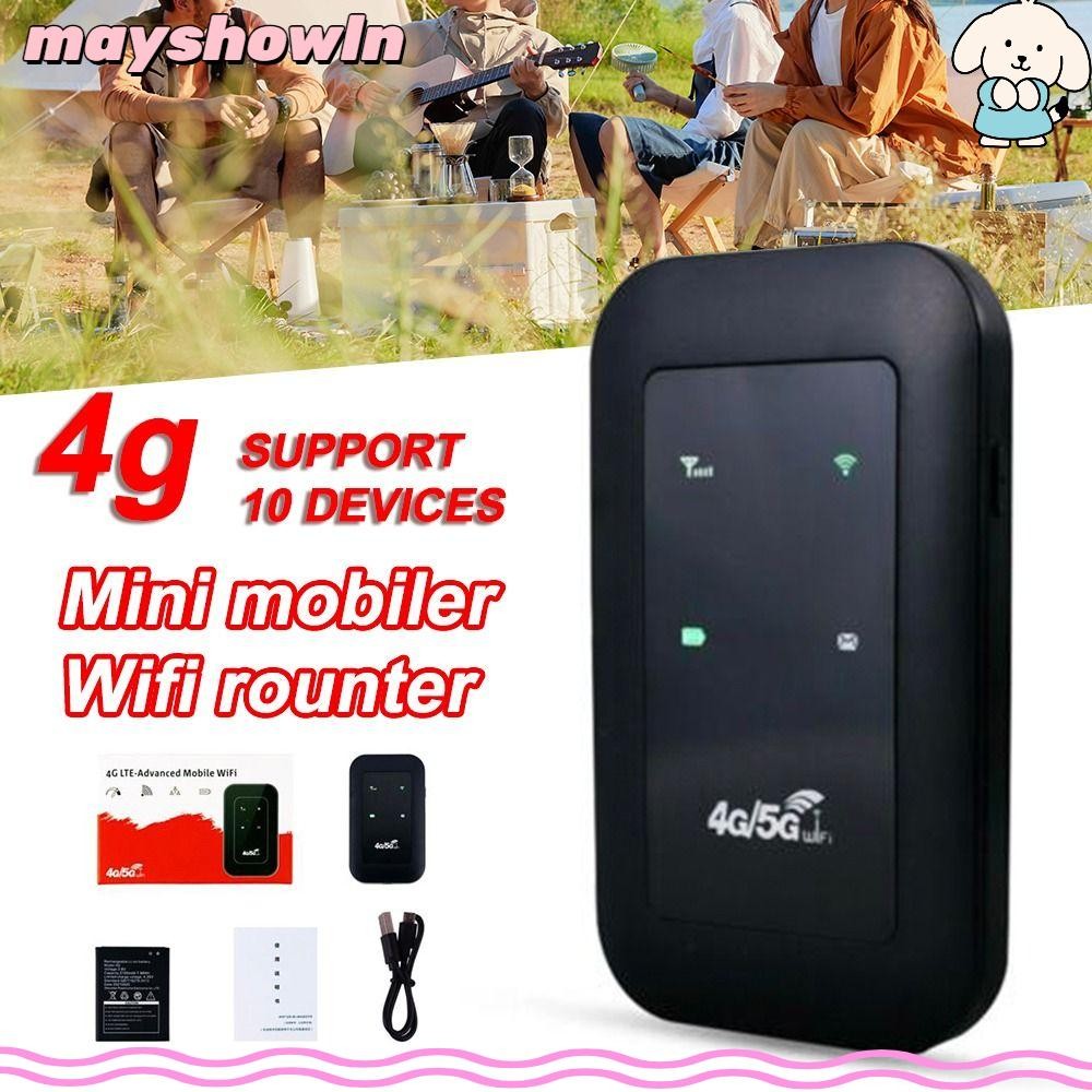 Adaptador MAYSHOWLN 4G-LTE Modem Doméstico Portátil MiFi Hotspot