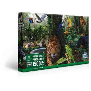 Quebra Cabeça Puzzle P1500 Floresta Amazônica 2693 - Toyster