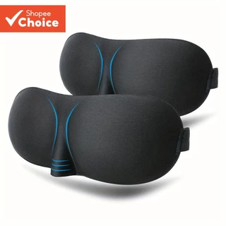 Máscara De Dormir Com Contorno-Capa Blackout Macia Para Viagens , Cochilos , Meditação , Homens E Mulheres ​ 3D 3D em Oferta na Shopee