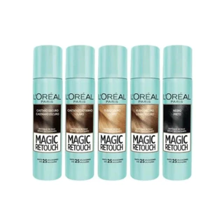 Spray Magic Retouch L'Oréal Retoque De Raiz Preto Castanho Claro Escuro Louro Claro Escuro em Oferta na Shopee
