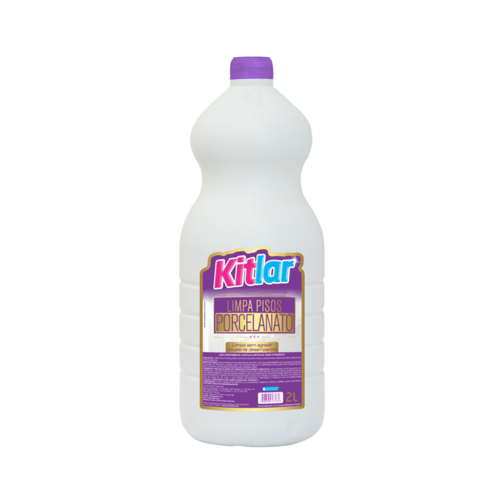 Limpa Porcelanato Limpeza Pesada Concentrado 2L Kitlar | Shopee Brasil