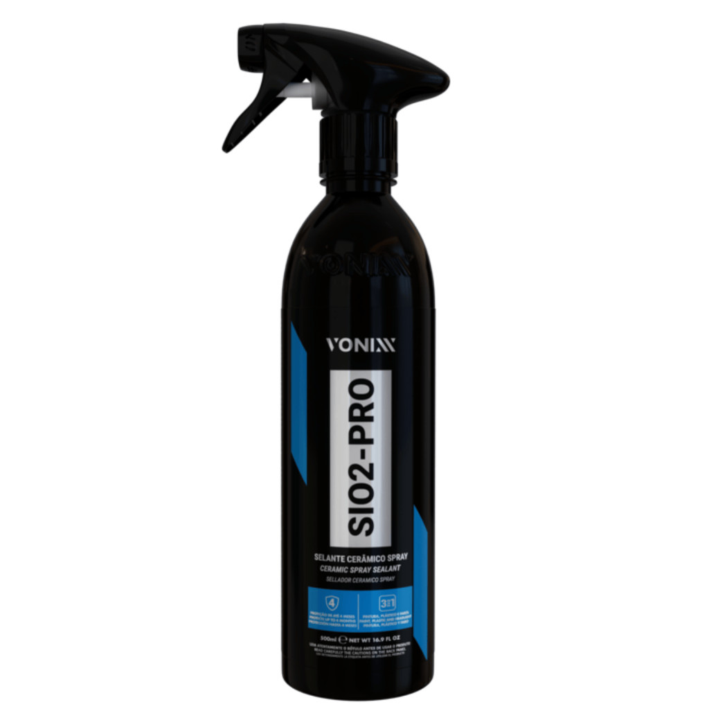 SiO2-Pro 500ml Spray Proteção Automotiva Pintura e Vitrificação Vonixx ...