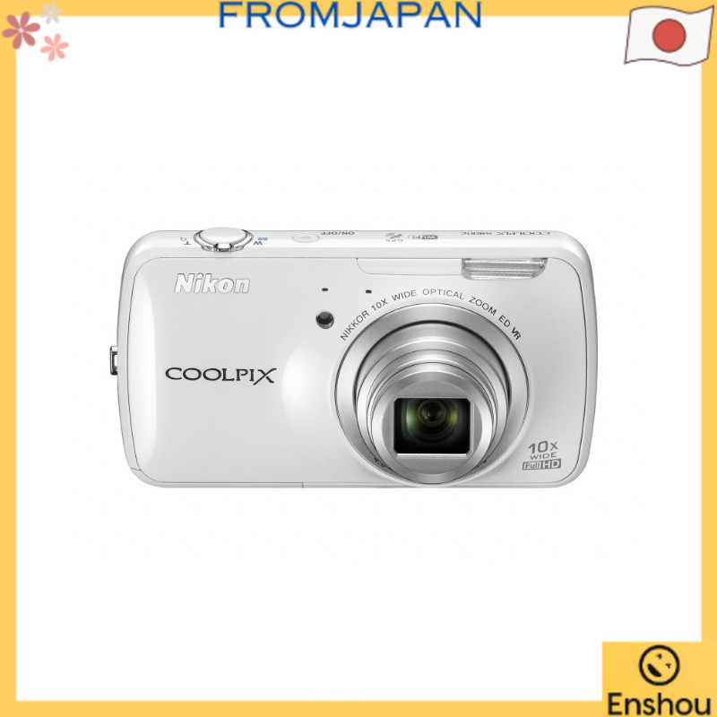 USED]Do Japão [Usado] Câmera Digital Nikon COOLPIX S800c com