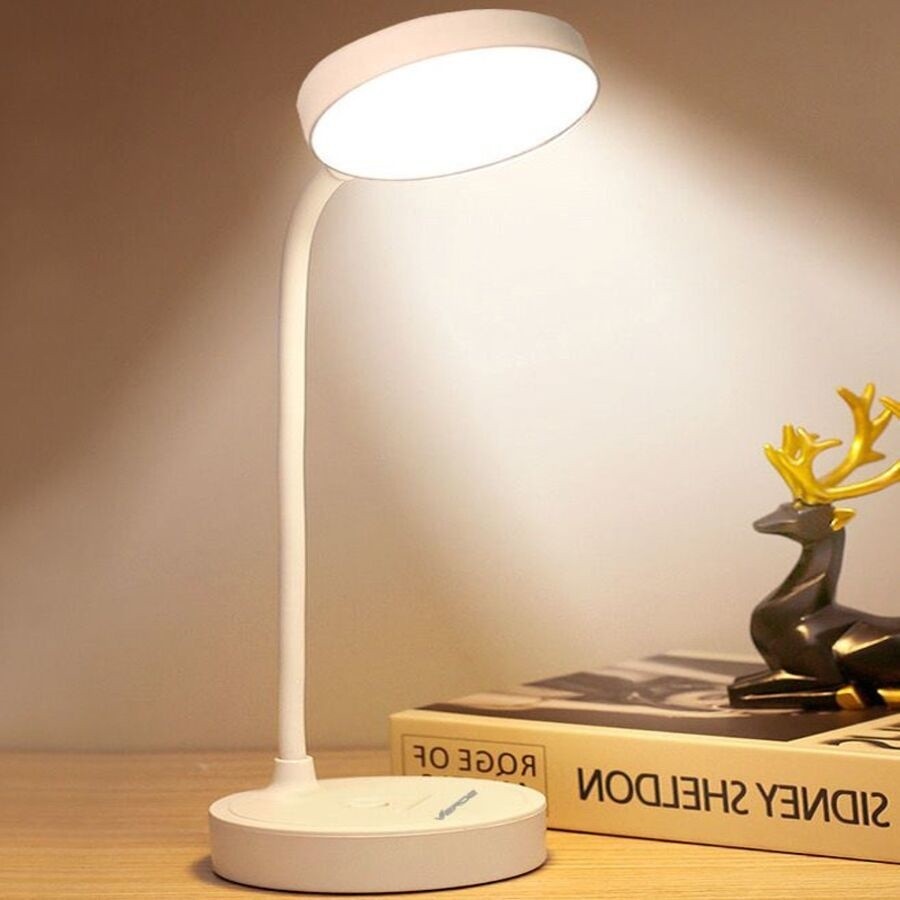 Iluminação de mesa LED com proteção para os olhos/dormitório/manicure recarregável sem fio TD-77