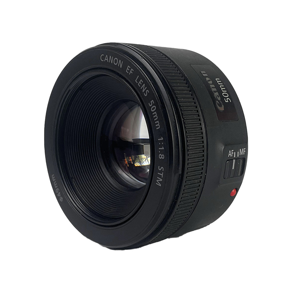 Lente Seminova Canon Ef 50mm F1.8 Stm C/ Garantia e NF | Shopee Brasil