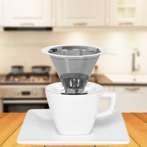 Filtro De Café Coador Inox 103 Reutilizável