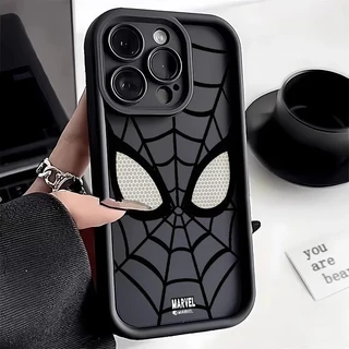Para iPhone 15 14 13 12 11 Pro Max XR XS 7 8 Plus Aranha Maravilha Quente Homem Multistep TPU Capa Macia De Silicone