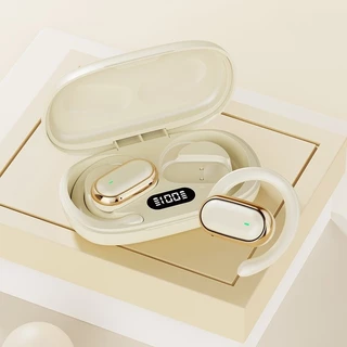 Fones de Ouvido Sem Fio Clip-On Inteligentes para Android e iPhone com Sono Estéreo Surround