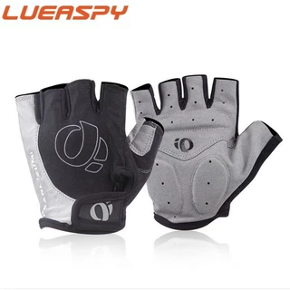 Luvas De Bicicleta LUEASPY Meio Ciclismo Gel Dedo À Prova De Choque MTB Esportivas De Montanha