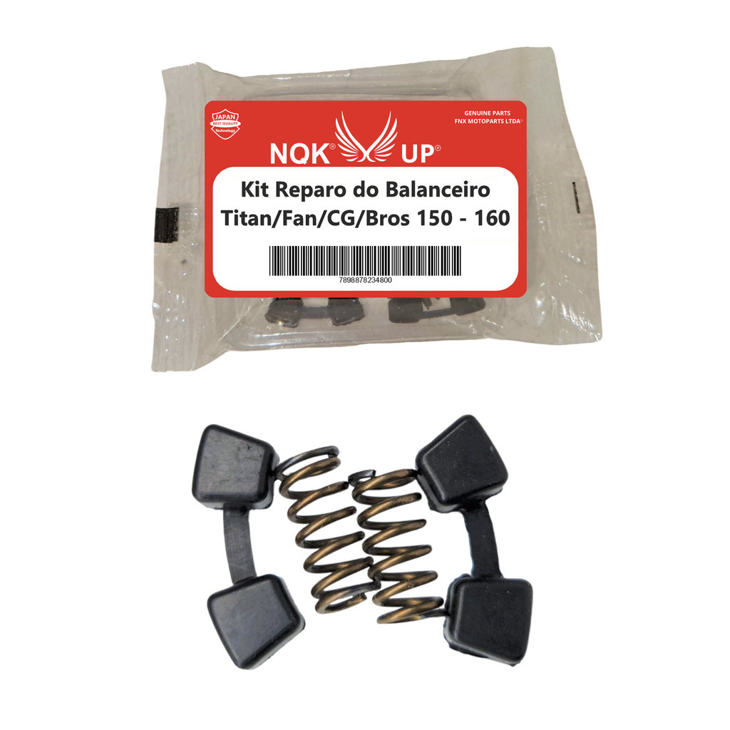 Mola + Borracha Engrenagem Balanceiro Titan Bross 150 160