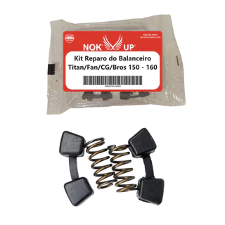 Mola + Borracha Engrenagem Balanceiro Titan Bross 150 160