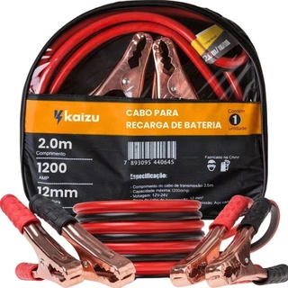 Cabo Chupeta De Carro Para Carga Bateria 1200amp Carro Caminhao Moto 2.5m/3m