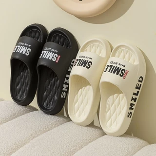 Nova moda casual simples e casual estilo sandálias verão sola grossa chinelos para banho ao ar livre