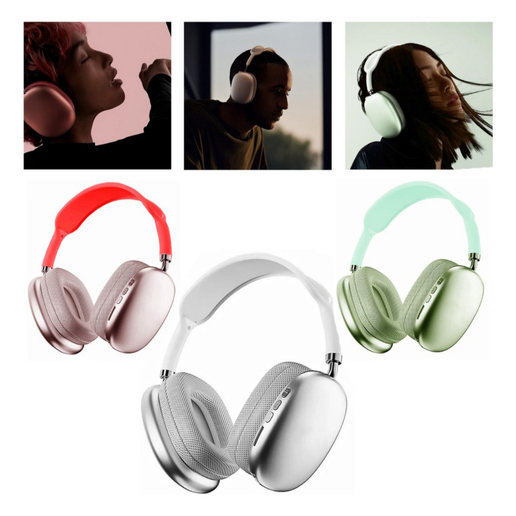 Fone de Ouvido, HeadSet P9 Bluetooth Max | Shopee Brasil