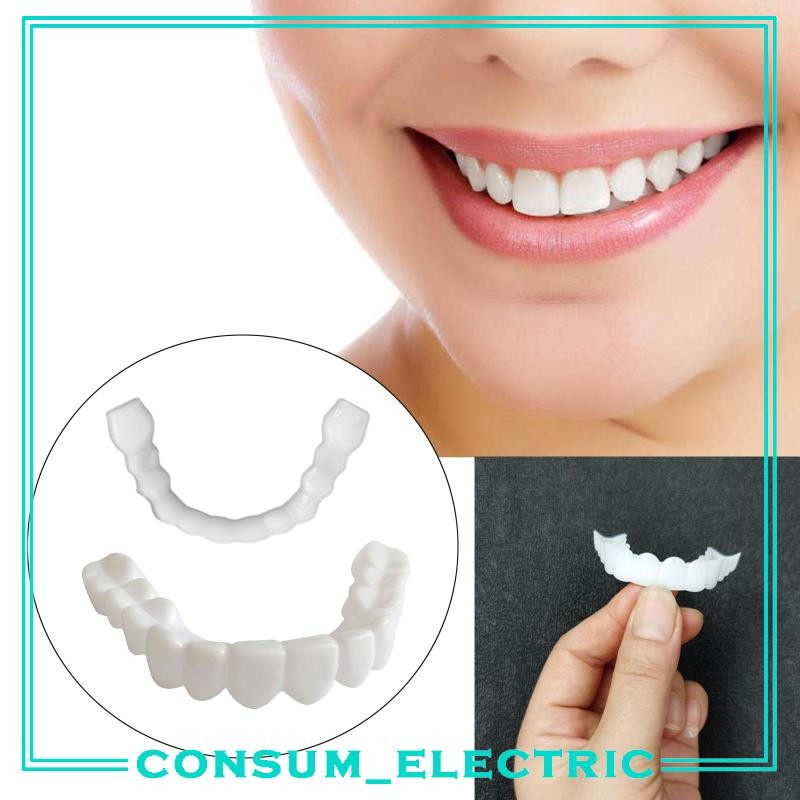 [Consum_electric] Falsas Facetas Cobertura Dental Sorridente Superior Inferior