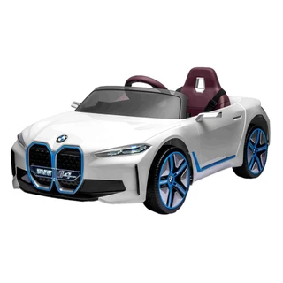 Carro Elétrico Infantil BMW I4 12v Controle Remoto Luz Som