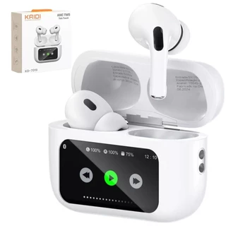 Fone De Ouvido Sem Fio Bluetooth Com tela Touch - KAIDI KD-7019 - 5 Horas de Uso
