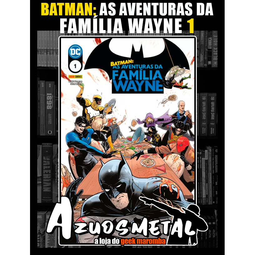 Batman: As Aventuras da Família Wayne - Vol. 1 [HQ: Panini] | Shopee Brasil