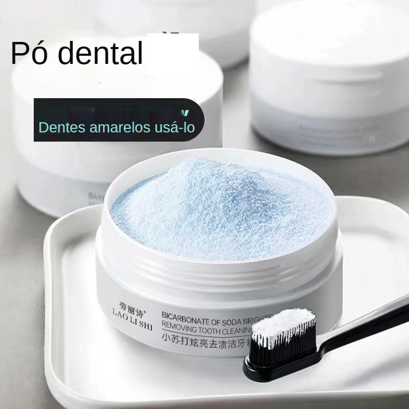 Bicarbonato de sódio brilha para remover manchas, clarear os dentes e ...
