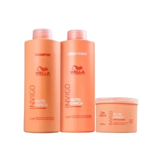 Kit Wella Nutri Enrich Sh 1l+cond 1l+mask 500ml