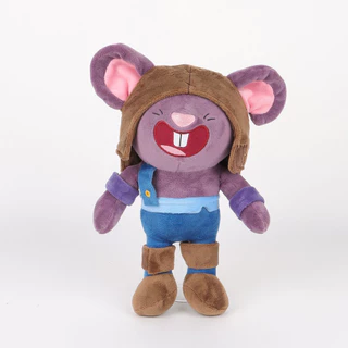 Novas Estrelas Brawl Mouse Boneca De Pelúcia Suffed Toy Jogo Blind Mouse Natal Presente De Halloween