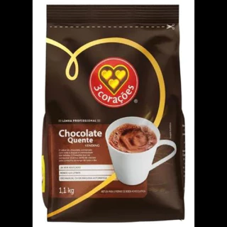 CHOCOLATE QUENTE VENDING 3 CORAÇÕES 1,1KG