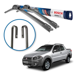 Palheta Limpador Parabrisa Original Bosch Fiat Strada 2014 a 2019