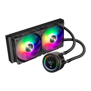 Water Cooler Pichau Aqua 240X, ARGB, 240mm, Preto, PCH-AQA240X-BK01 em Oferta na Shopee