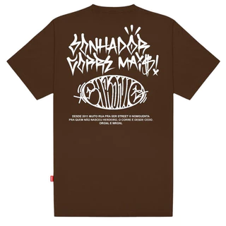 Camiseta Basic Streetwear Chronic 100% Algodão TrendBox Mania