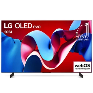 Smart TV LG OLED Evo 83" Polegadas OLED83C4, Processador a9 Ger7 AI, Intensificador de Brilho, Design Ultra Slim, e em Oferta na Shopee