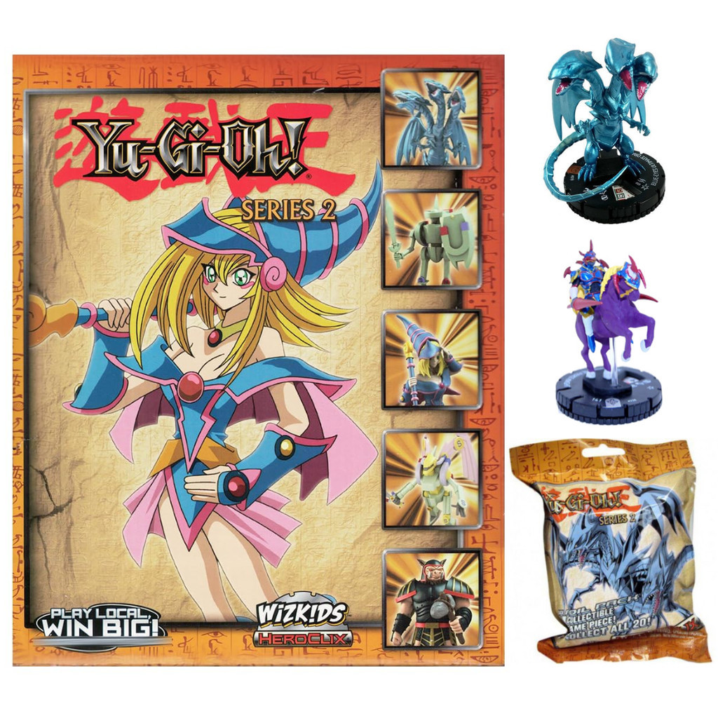 Yugioh Heroclix Series 2 Pack Pacote da Série 2