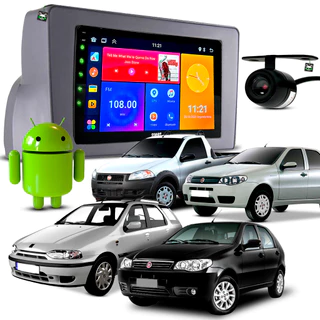 Kit Multimidia Android 7 Pol Palio 2004 05 A 11 12 2013 2014
