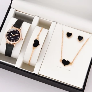 Relógio De Moda Mulheres Pulseira Do Amor Mulher Estudante Lazer Quartzo