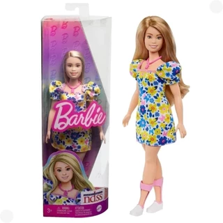 Boneca Barbie Fashionista Sindrome De Down  HJT05 - Mattel