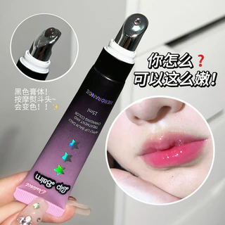 Herorange Squeeze Tipo Batom Tipo Batom Sensação de Temperatura Brilho Labial Gloss Hidratante Hidratante Pseudo-Makeup Clareamento Diário Tempera