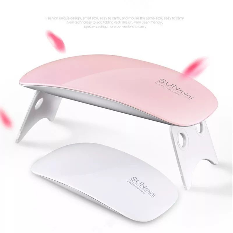 Cabine Mini Plus Bivolt Para Unha Gel 6w Sun Mini