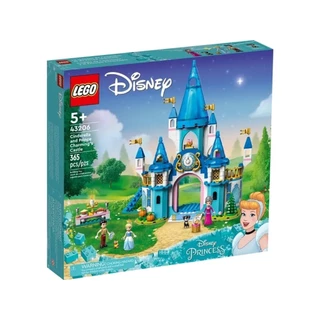 LEGO Disney - Castelo da Cinderela e do Príncipe Encantado - 43206