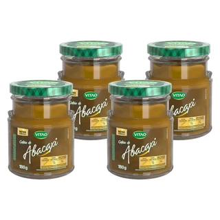 Kit 4 Un Geleia Abacaxi Zero 180g
