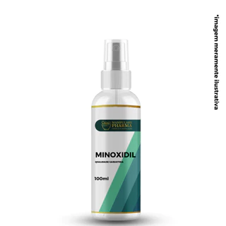 Minoxidil Spray 5% em Trichosol Cabelos e Barba (sem alcool)