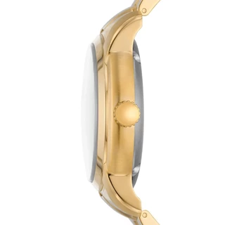 Relógio Fossil Masculino Heritage Dourado - ME3232/1DN