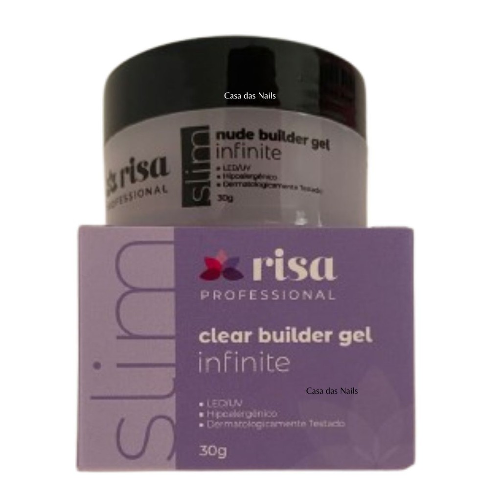 Gel Builder Slim Risa - 30g todas as cores | Shopee Brasil