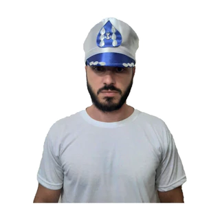 Boina Cetim Marinheiro Entidade Chapéu Cap Umbanda Candomblé