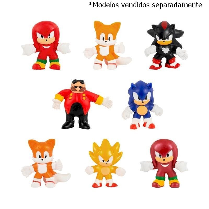 Boneco Elástico Heroes of Goo Jit Zu Minis Single Pack Sonic The