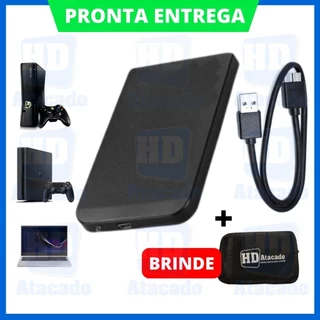 HD Externo 500gb USB 3.0 | Xbox, PS4 e Console, Muito +Espaço e Velocidade PC e Notebook em Oferta na Shopee