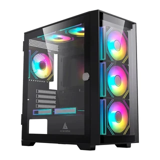 Gabinete Gamer Acegeek Odyssey Mini, Mid-Tower, Lateral de Vidro, Preto, AG-ODYSSEY-MINI-BK em Oferta na Shopee