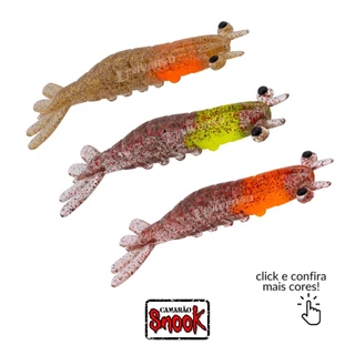 Isca Camarão Snook - 8cm (Com Ova)